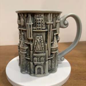 Disney Parks Cinderella Castle Sculpted 3D Mug